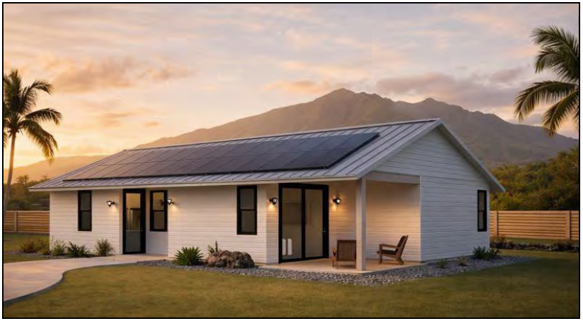 Aukahi house. 3 Bed, 2 Bath, 1000-1200 Square Foot