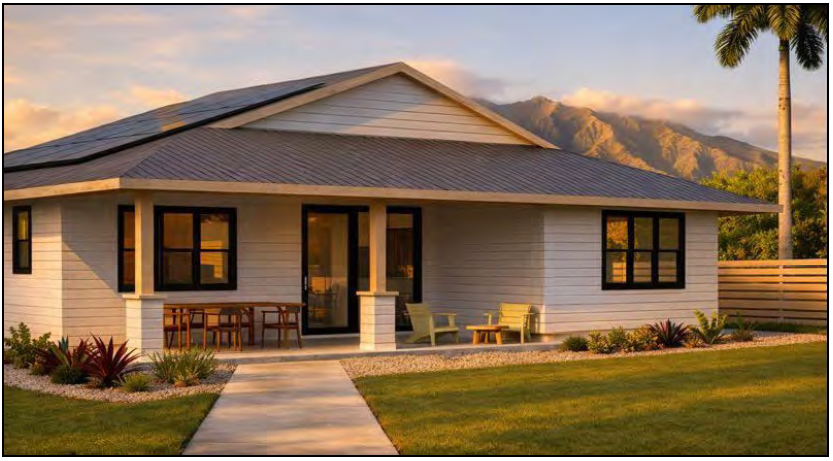 Huapala house. 2 Bed, 2 Bath, 1200-1500 Square Foot