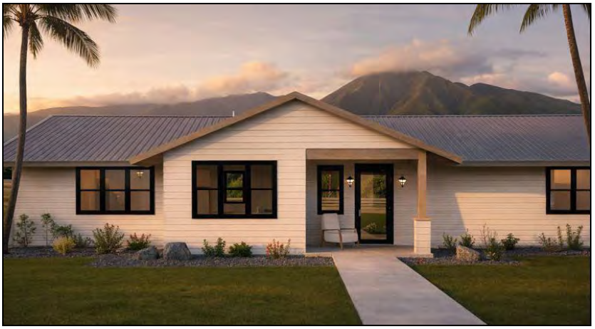 Mahie house. 2 Bed, 2 Bath, 1500-1700 Square Foot