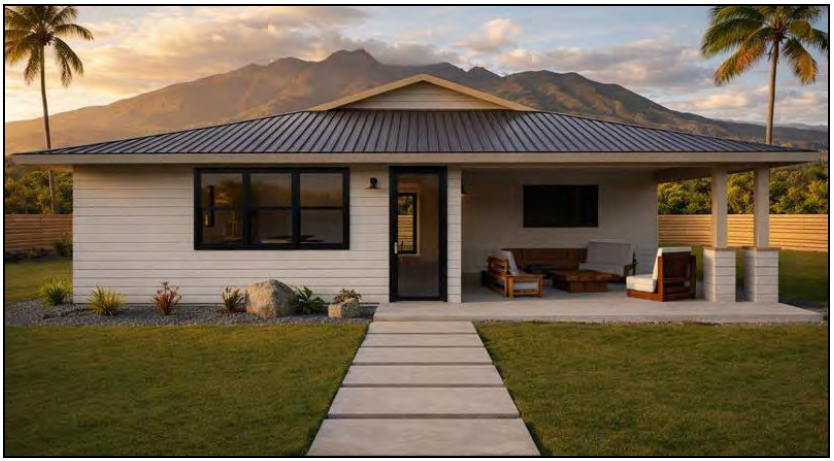 Ka'apeha house. 3 Bed, 2 Bath, 1700-2000 Square Foot